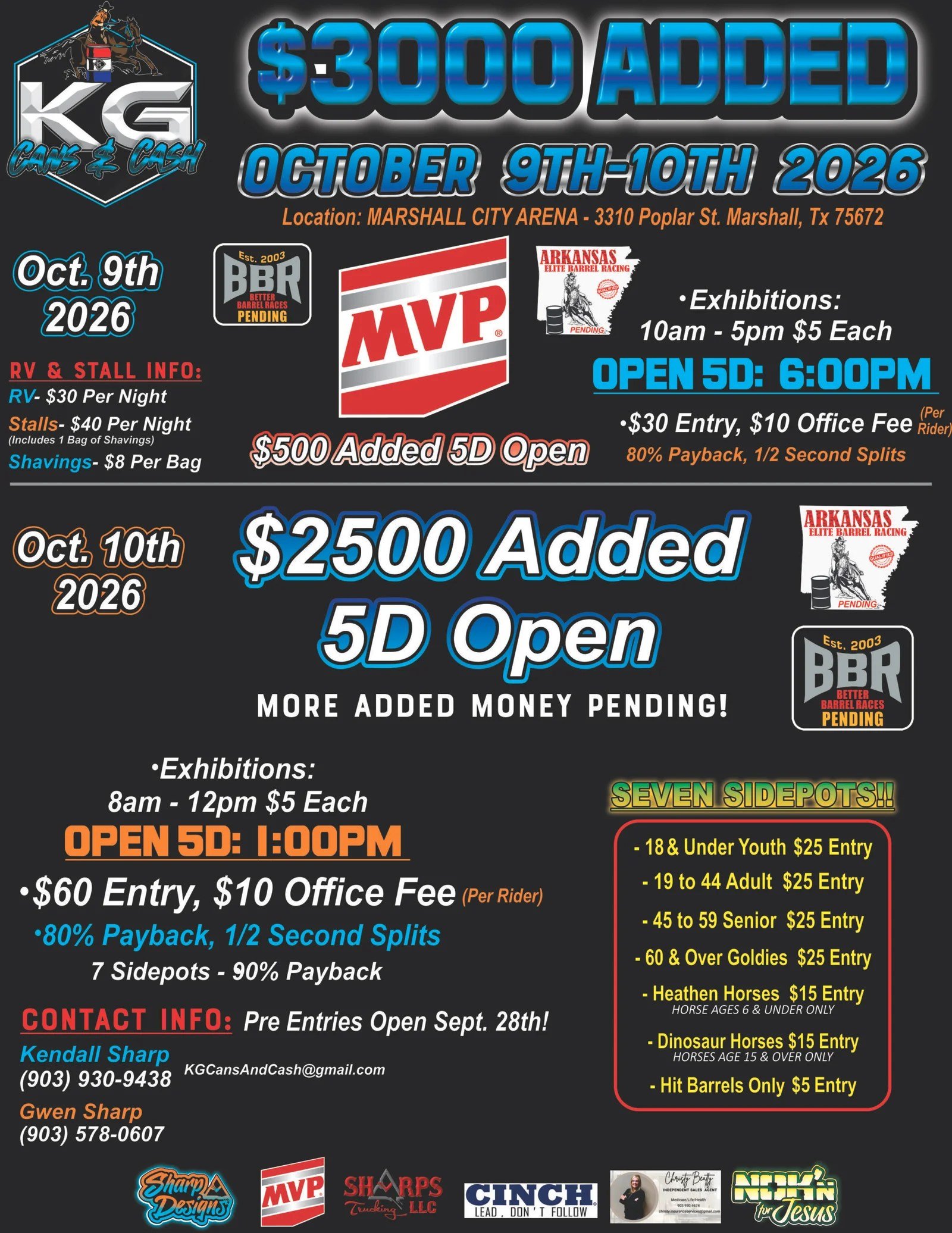 KG Cans & Cash flyer
