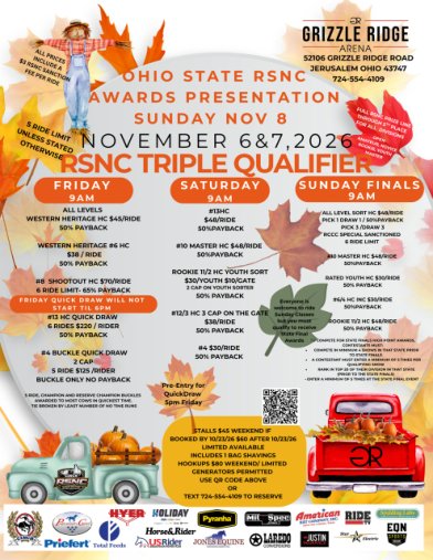 2026 Ohio State Finals – Jerusalem, OH flyer